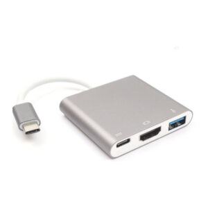 USB-c naar USB en HDMI adapter
