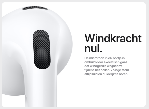 Apple Airpods 3 met Lightning oplaadcase - Afbeelding 5