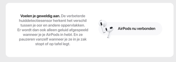 Apple Airpods 3 met Lightning oplaadcase - Afbeelding 7