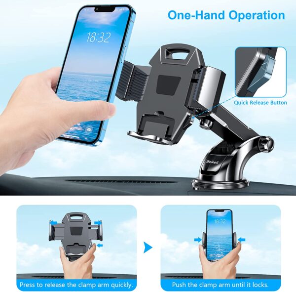 Autotelefoonhouder voor alle iPhones - Afbeelding 5