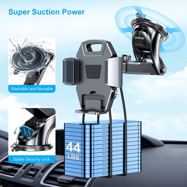 Autotelefoonhouder voor alle iPhones - Afbeelding 4