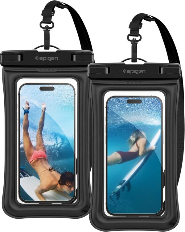Spigen Aquashield - waterdichte hoes voor smartphones - 2 stuks - verschillende kleuren - Afbeelding 5