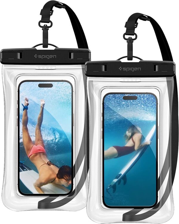 Spigen Aquashield - waterdichte hoes voor smartphones - 2 stuks - verschillende kleuren - Afbeelding 7