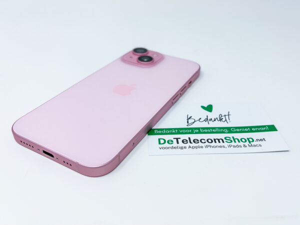 Apple iPhone 15 Plus 256GB - Roze (21% BTW recupereerbaar) - Afbeelding 4