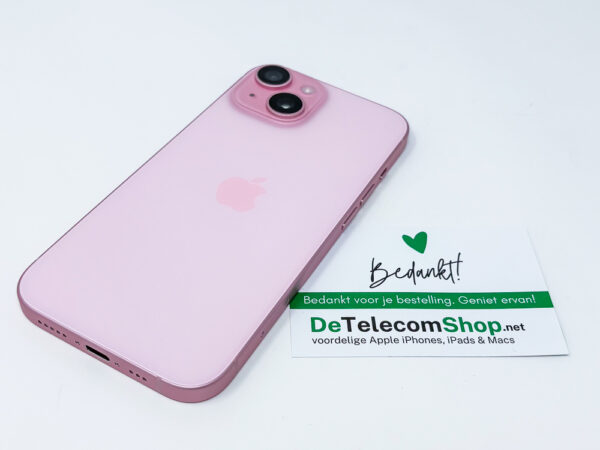 Apple iPhone 15 Plus 256GB - Roze (21% BTW recupereerbaar) - Afbeelding 5