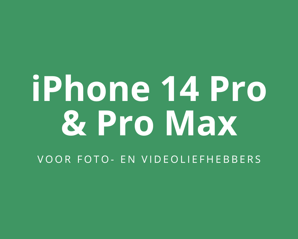 Apple iPhone 14 Pro en Pro Max
