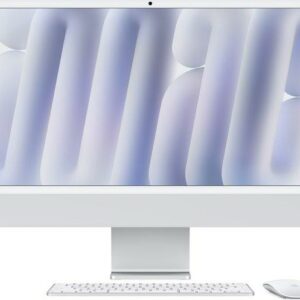 Apple iMac 24inch M1, 16GB Ram, 512GB SSD, Silver. Nieuwstaat. (INCLUSIEF MAGIC MOUSE 2 + AZERTY KEYBOARD)