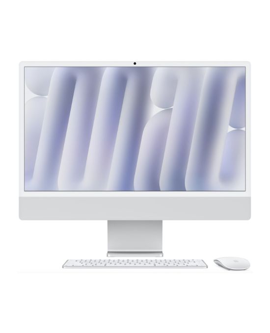 iMac 24inch M4, 24GB Ram, 512GB SSD, Silver, inclusief Magic mouse + AZERTY Keyboard. Nieuw, geopende doos.