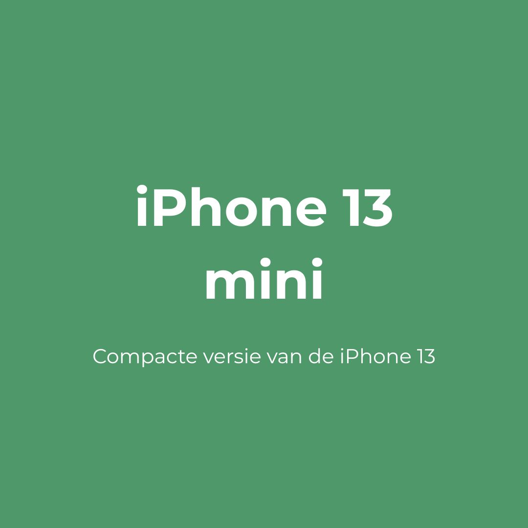 iPhone 13 mini